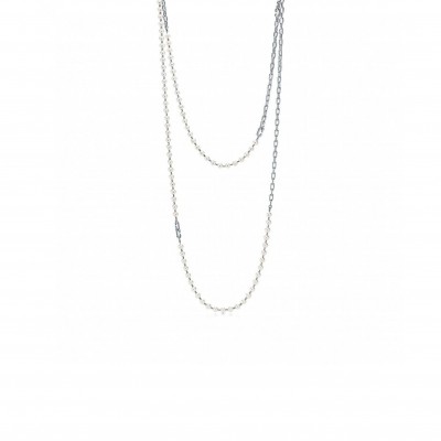 TIFFANY HARDWEAR PEARL WRAP NECKLACE 64047930